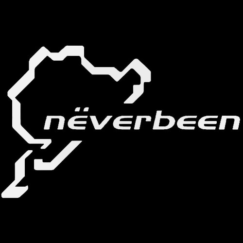 Neverbeen Nurburgring Decal Sticker