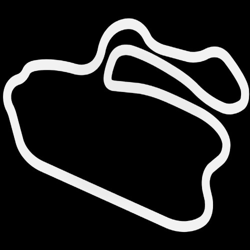 New Hampshire Motorpeedway Road Course Vinyl Decal Sticker
