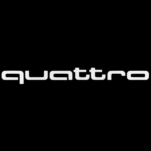 Audi Quattro Sticker