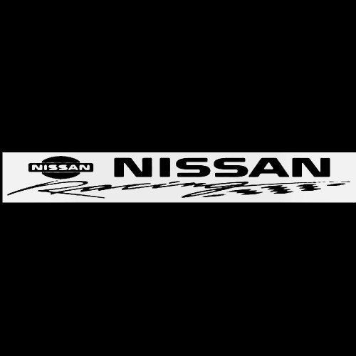Nissan Racing Windshield Banner 1 Vinyl Decal Sticker