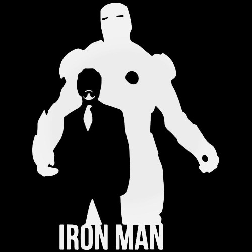 Avengers Ironman Vinyl Decal Sticker