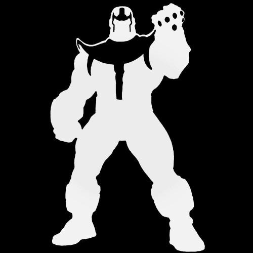 Avengers Thanos Decal Sticker