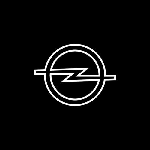 Opel Logo Contour Vinyl Decal Sticker