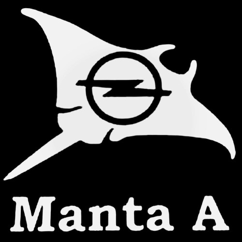 Opel Manta Logo Decal Sticker