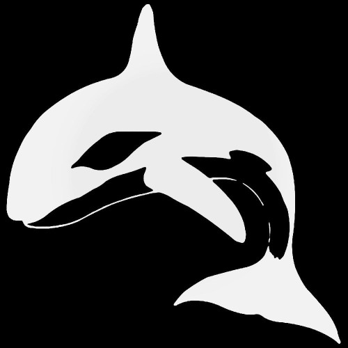 Orca Whale 1 Vinyl Decal Sticker