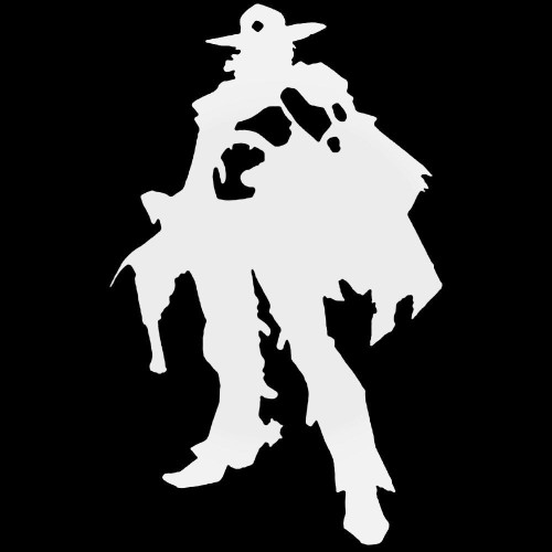 Overwatch Mccree Decal Sticker