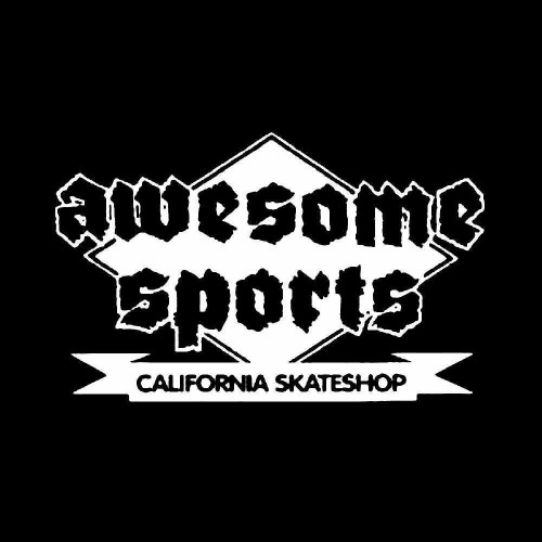 Awesome Sports Skate Shop SkateBoard Decal