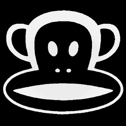 Paul Frank Julius The Monkey Decal Sticker
