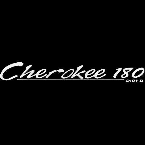 Piper Cherokee 180 10 Aviation Decal Sticker