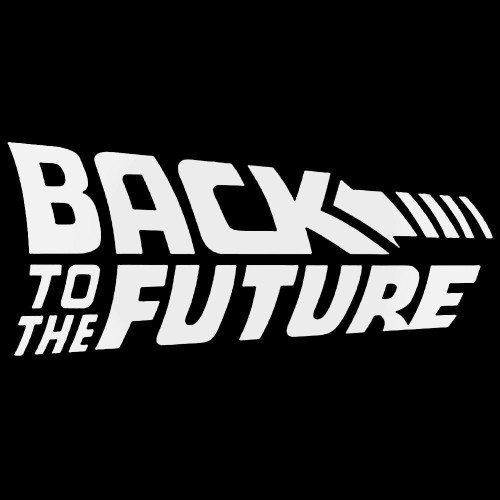 Back To The Future Decal Sticker