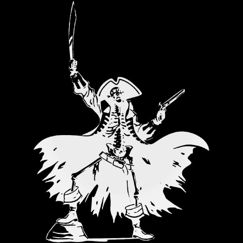 Pirate 86 Decal Sticker