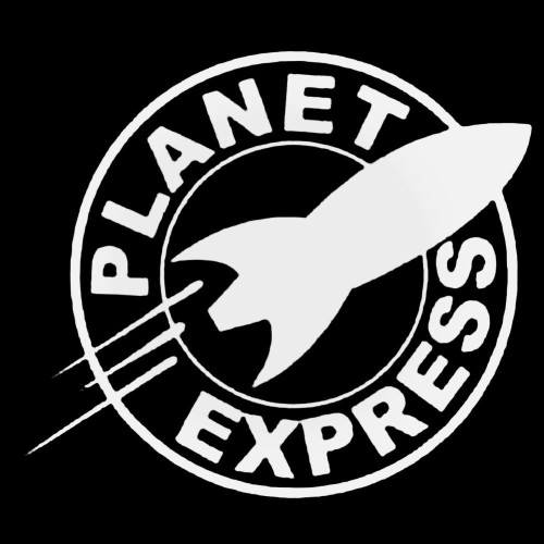 Planet Express Futurama Decal Sticker