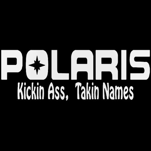 Polaris Logo 4 Vinyl Decal Sticker