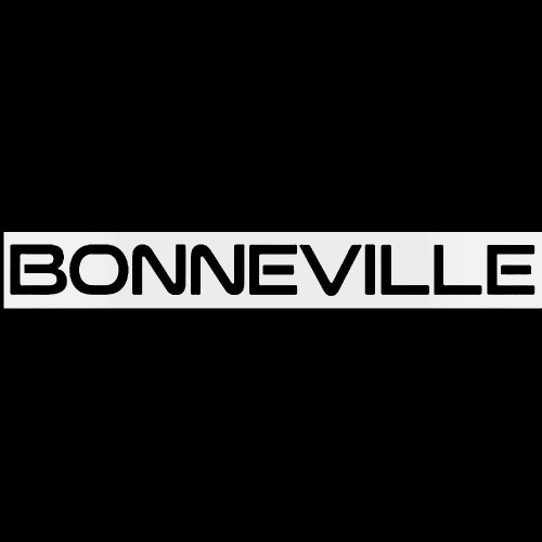 Pontiac Bonneville Windshield Banner 2 Vinyl Decal Sticker