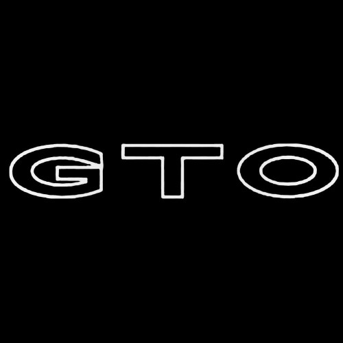 Pontiac Gto Decal Sticker