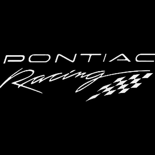 Pontiac Racing Graphic Vinyl Decal Sticker