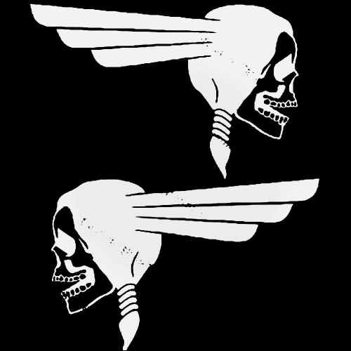 Pontiac Skull Indian Gto Street Rat Hot Rod Vintage X2 Decal