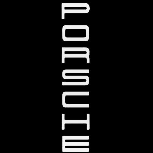 Porsche 2 Decal Sticker