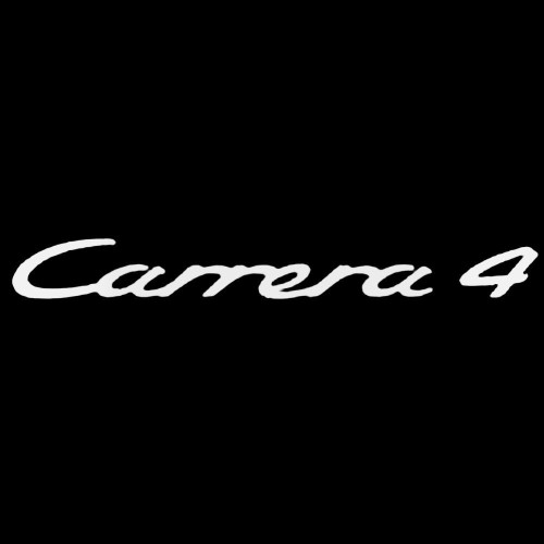 Porsche Carrera 4 Decal Sticker