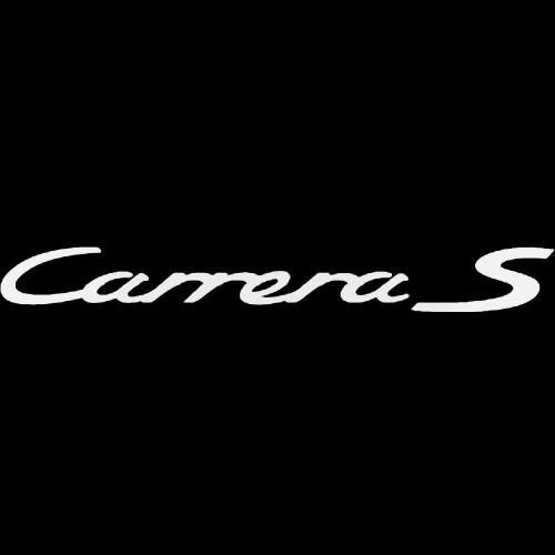 Porsche Carrera S 2004 Decal Sticker
