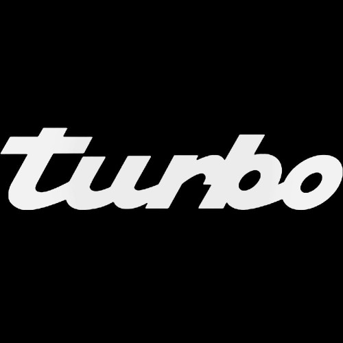 Porsche Turbo 1977 Decal Sticker