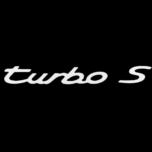 Porsche Turbo S 1992 Decal Sticker