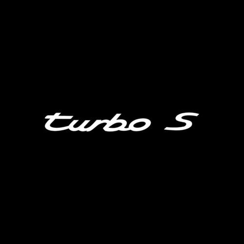 Porsche Turbo S Vinyl Decal Sticker