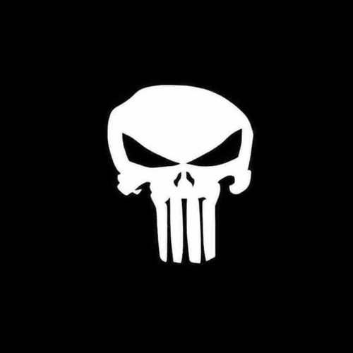 Punisher Alternate Decal Sticker