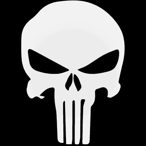 Punisher Original Decal Sticker
