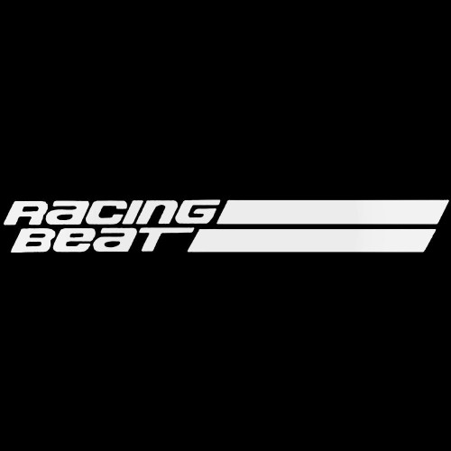 Racing Beat Graphic Decal Sticker
