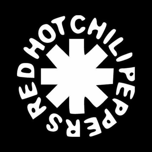 Red Hot Chili Peppers Logo Vinyl Decal Sticker
