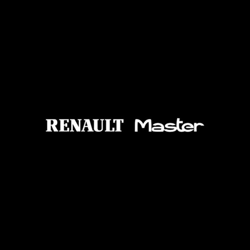 Renault Master Vinyl Decal Sticker