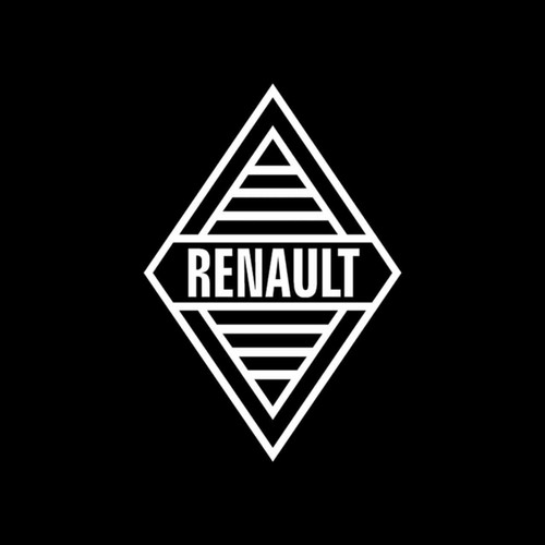 Renault Old Logo Vinyl Decal Sticker