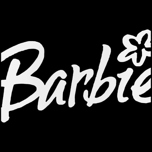 Barbie Logo 2 Sticker