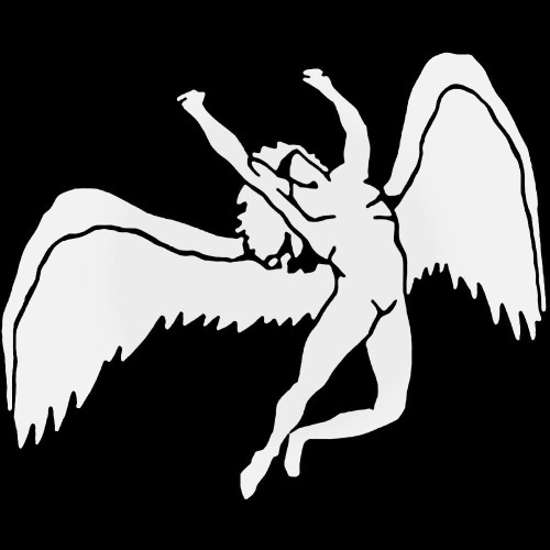 Rock Band s Led Zeppelin Style 4 Decal