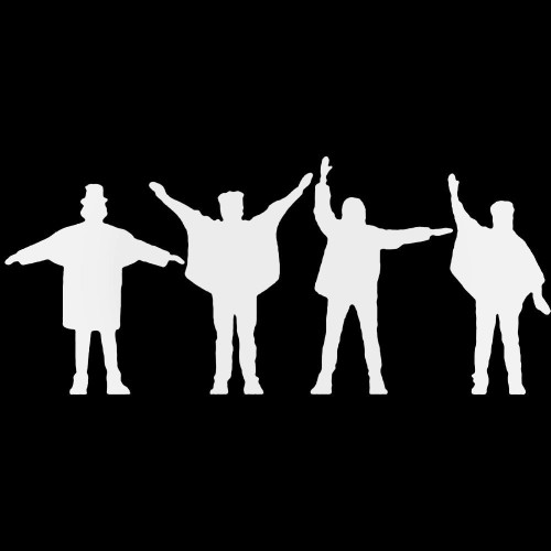 Rock Band s The Beatles Style 5 Decal