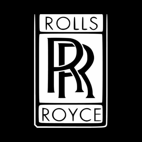 Rolls Royce Logo Vinyl Decal Sticker