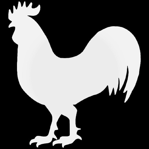 Rooster Chicken 2 Vinyl Decal Sticker