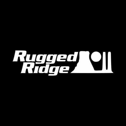 Rugged Ridge Sponsor Logo Vinyl Decal Sticker