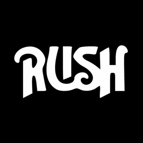 Rush Logo Vinyl Decal Sticker