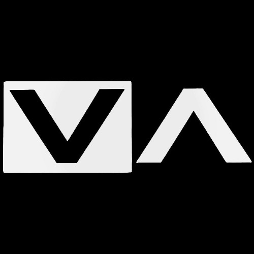 Rvca Block Surfing Decal Sticker
