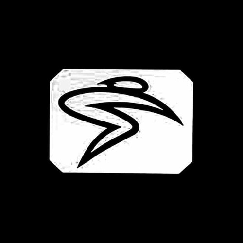 Santa Cruz Bicycles S Man Block Cycling Decal Sticker