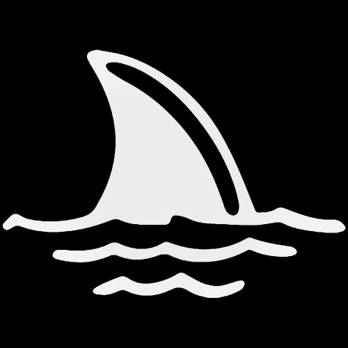 Shark Fin Fish Vinyl Decal Sticker