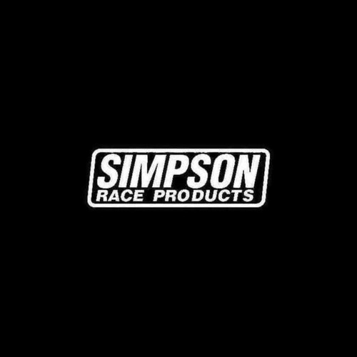 Simpson Race Products Decal Sticker