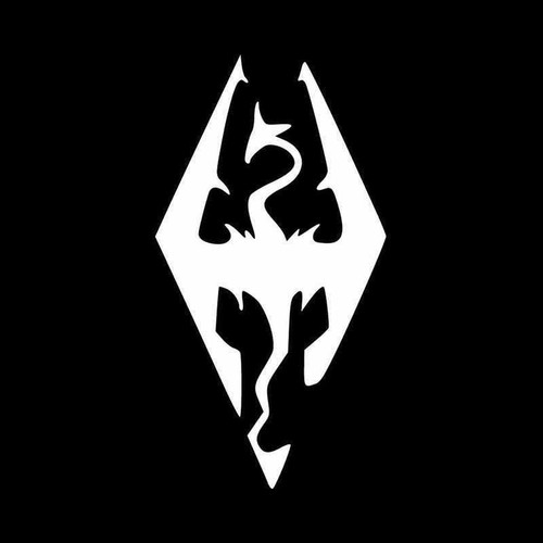 Skyrim Elder Scrolls Vinyl Decal Sticker