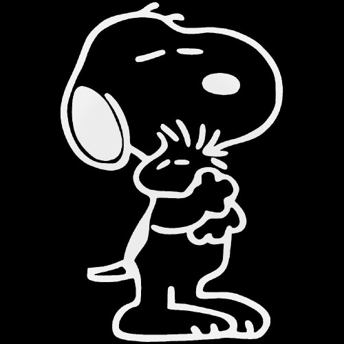 Snoopy 042 Decal Sticker