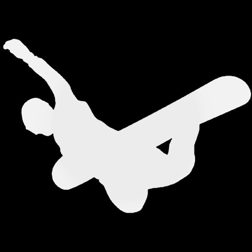 Snowboarding 5 Vinyl Decal Sticker