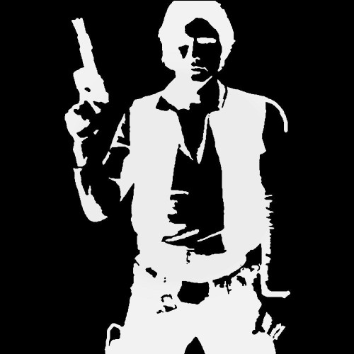 Star Wars Han Solo 97 Decal Sticker