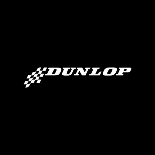 Stickers Dunlop Drapeaux Vinyl Decal Sticker