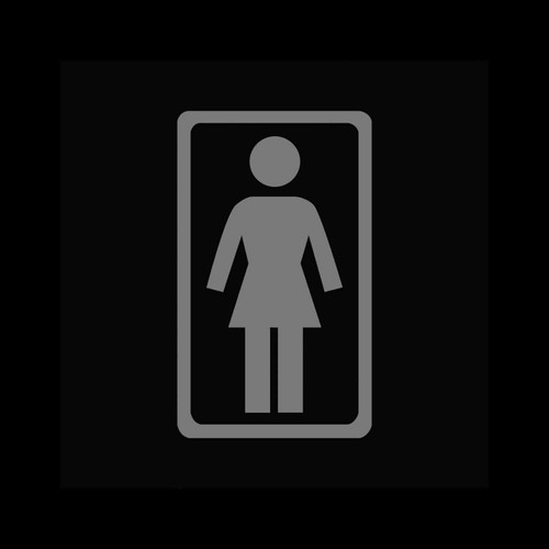 Stickers Girl Skate Board Vinyl Decal Sticker